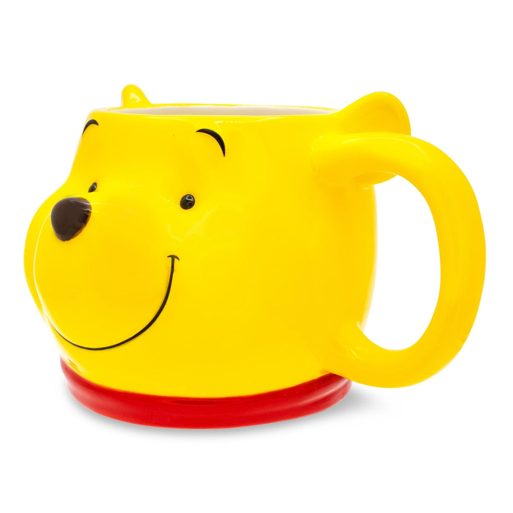 Disney Winnie the Pooh 3D Sculpted Ceramic Mug | Holds 20 Ounces