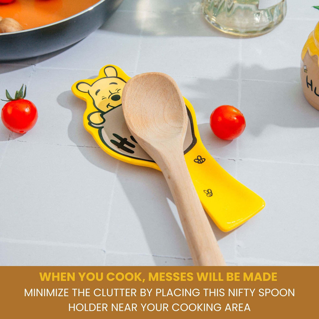 Disney Winnie The Pooh Hunny Ceramic Spoon Rest Holder