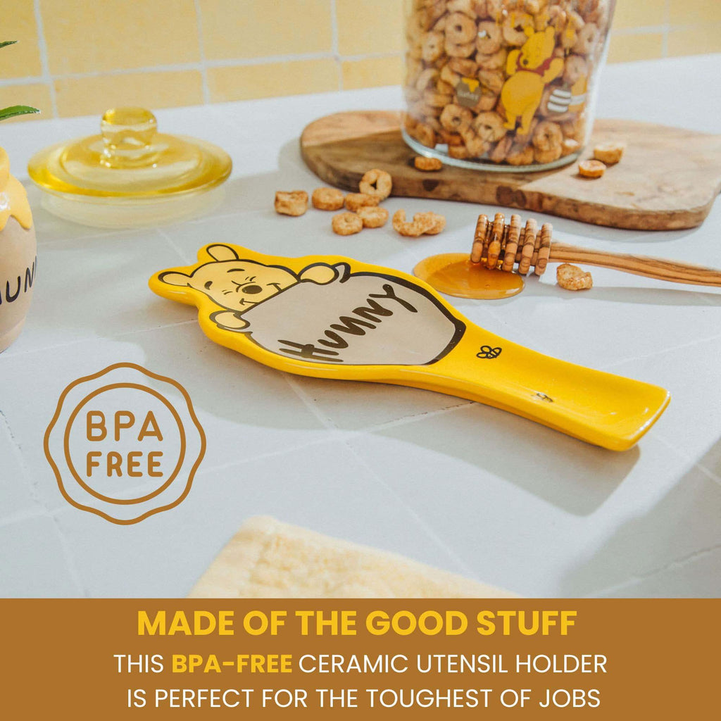 Disney Winnie The Pooh Hunny Ceramic Spoon Rest Holder