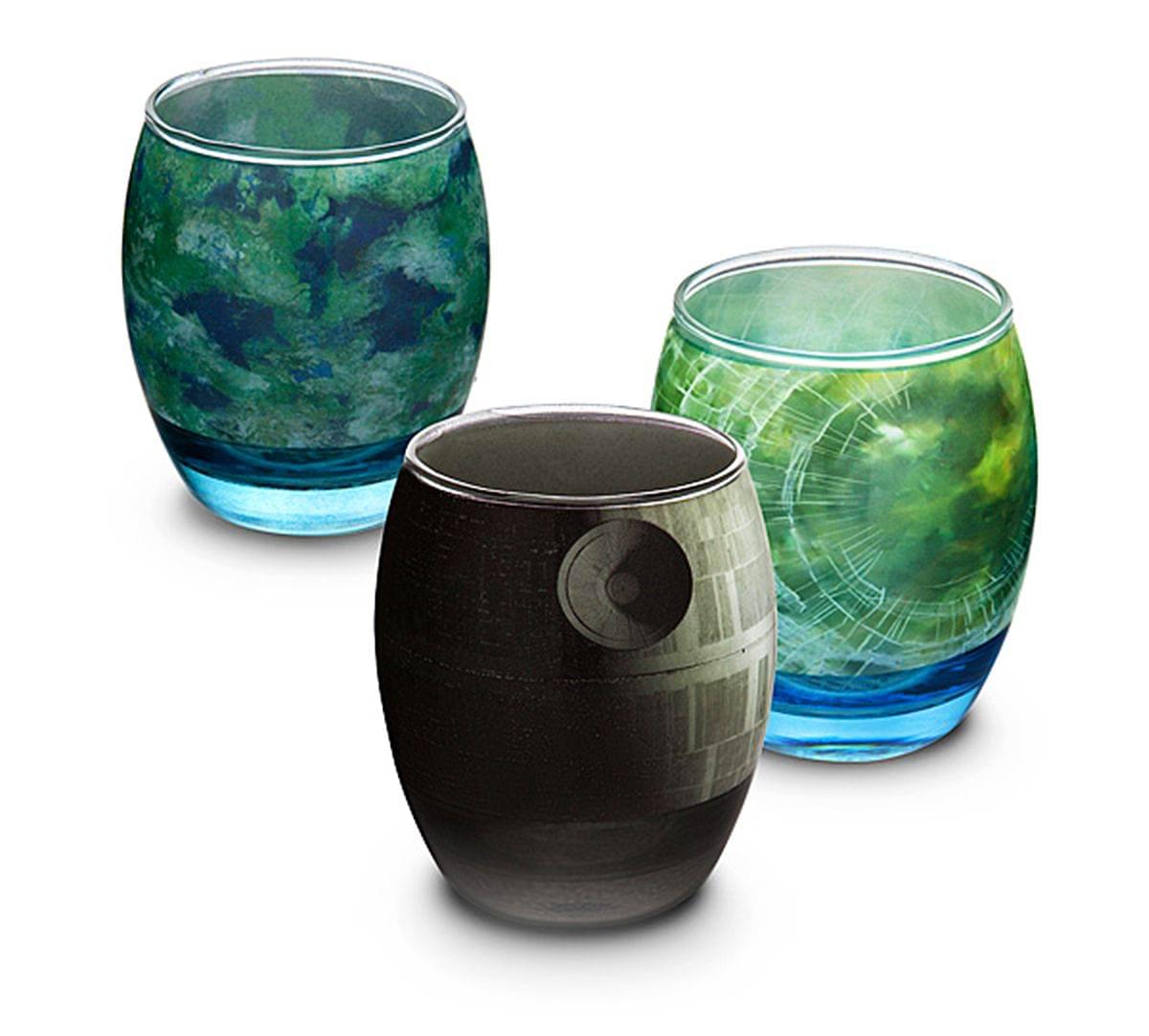Star Wars Planetary Glass Set of 6