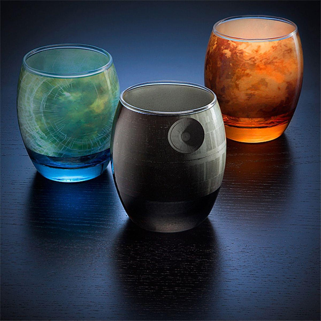 Star Wars Planetary Glass Set of 6
