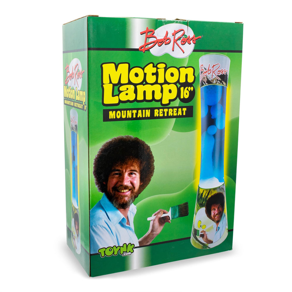 Bob Ross Mountain Retreat Motion Mood Light | 16 Inches