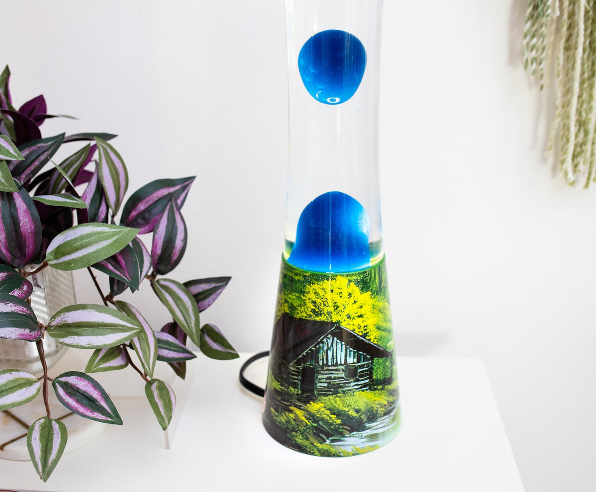 Bob Ross Mountain Retreat Motion Mood Light | 16 Inches