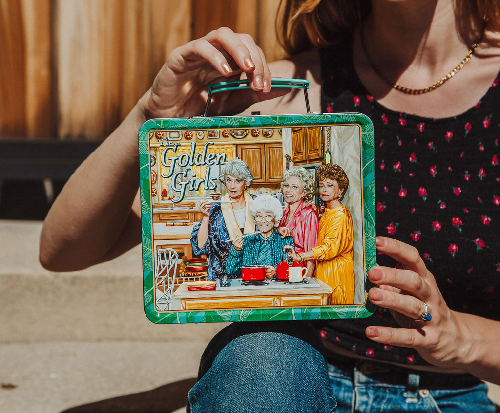 The Golden Girls Cast Retro Metal Lunchbox | Toynk Exclusive
