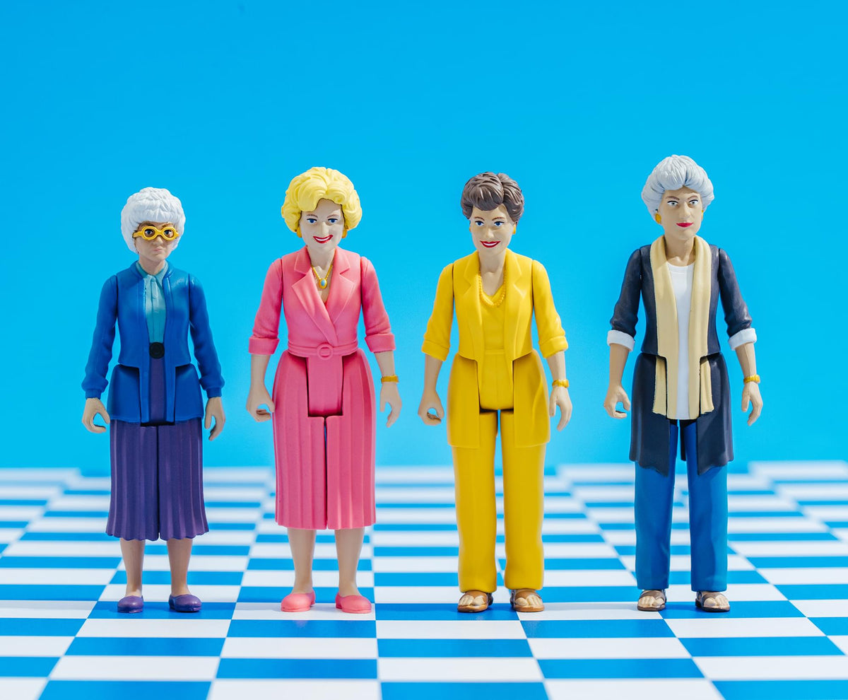 The Golden Girls Blanche Devereaux 3.75-Inch Retro Action Figure