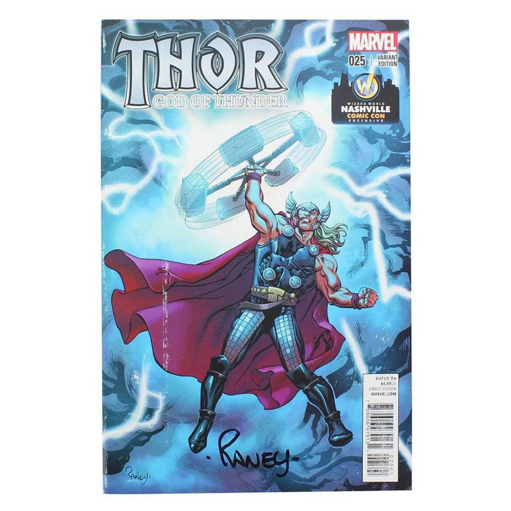 Marvel Comics Thor God of Thunder #25 | WW Nashville 2014 Cover | AUTOGRAPHED - Jason Aaron