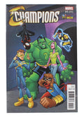Marvel Champions #1 Comic Book | Comic Con Box Billy Martin Color Variant