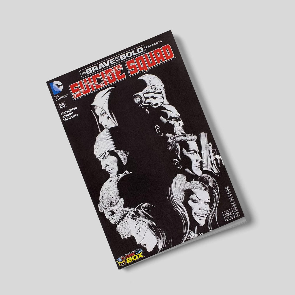 DC Comics Suicide Squad #25 B&W Cover