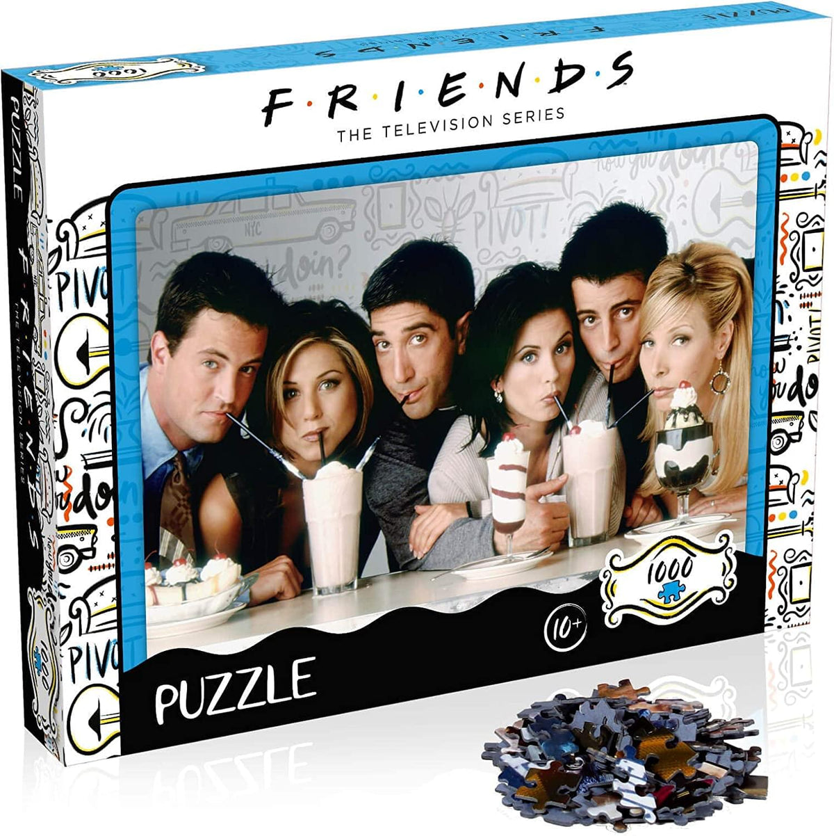 Friends Milkshake 1000 Piece Jigsaw Puzzle