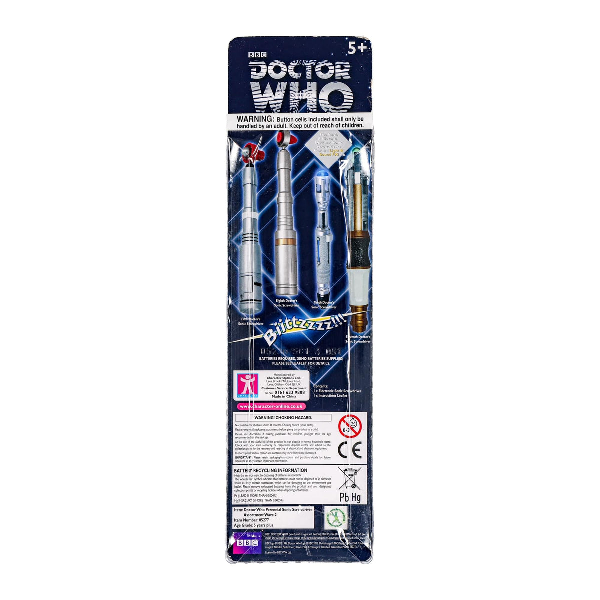 Doctor Who Fifth Doctor's Sonic Screwdriver Prop Replica