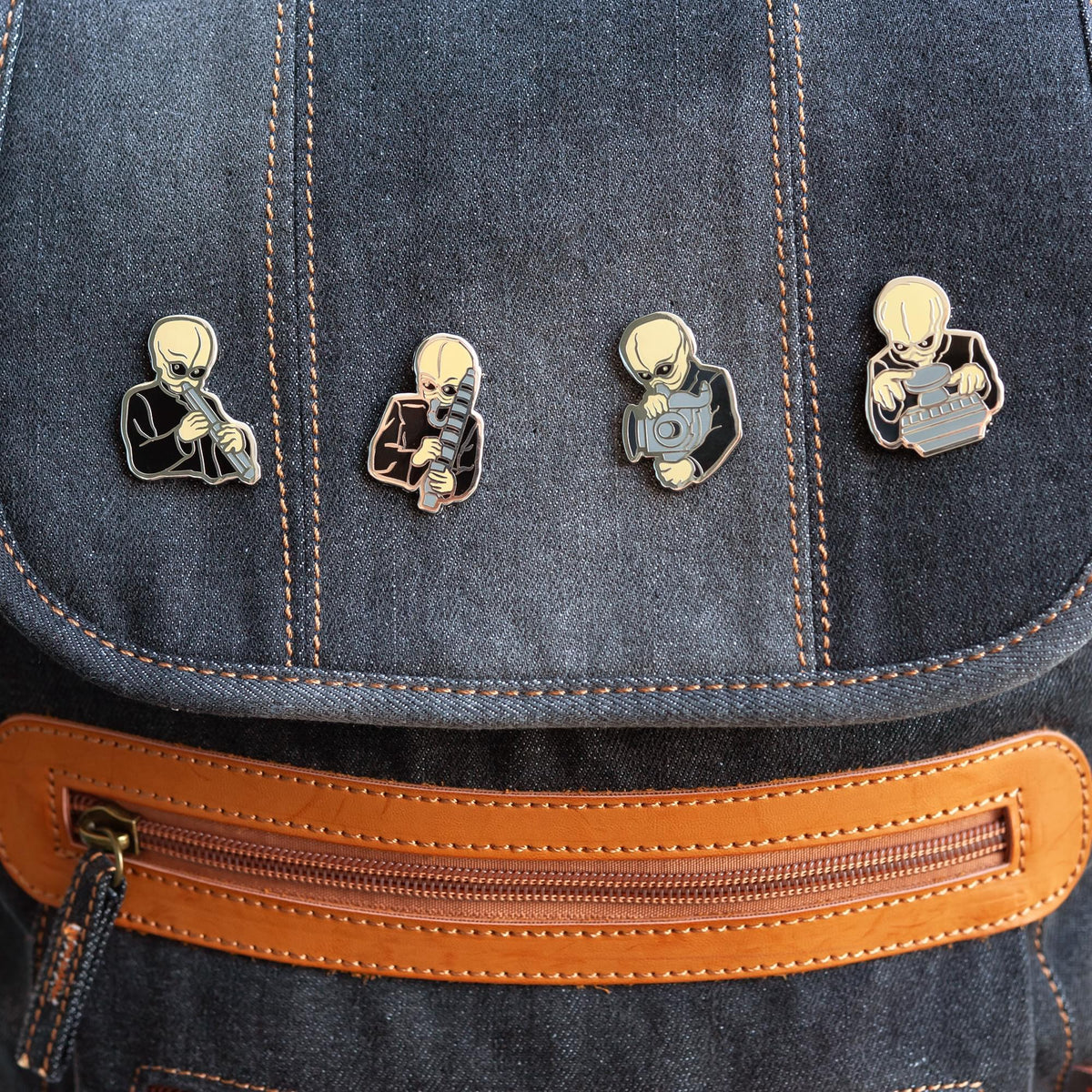 Star Wars Cantina Band Collectible Pin Set | Exclusive Star Wars Collector Pins