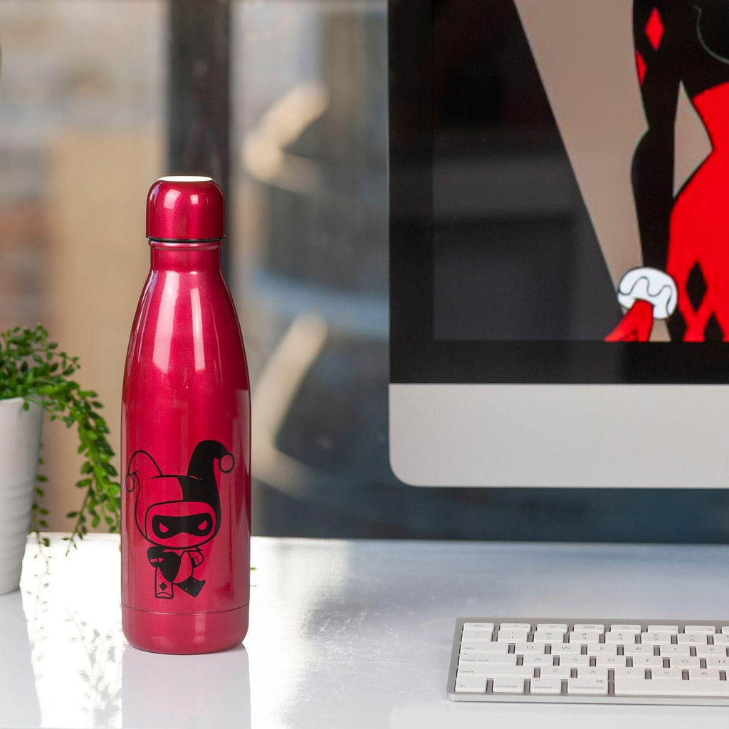 Harley Quinn Stainless Steel Vacuum Hot or Cold Insulated Water Bottle, 17oz