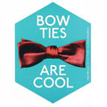 Doctor Who Sticker: Bow Ties Are Cool