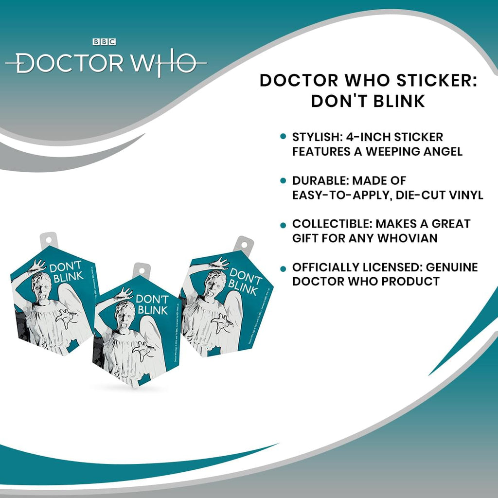 Doctor Who Sticker: Don't Blink