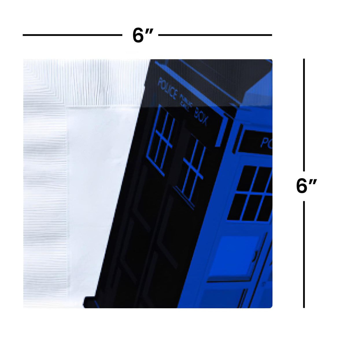 Doctor Who Iconic Color TARDIS Napkin Set of 20