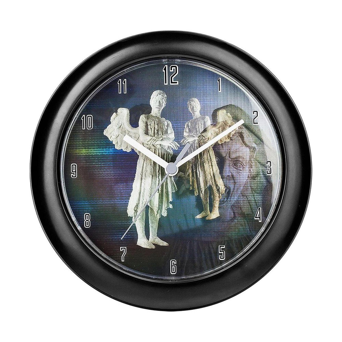 Doctor Who Weeping Angel Lenticular Wall Clock