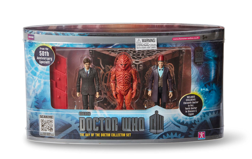 Doctor Who 3.75" Day of the Doctor Action Figure 3-Pack