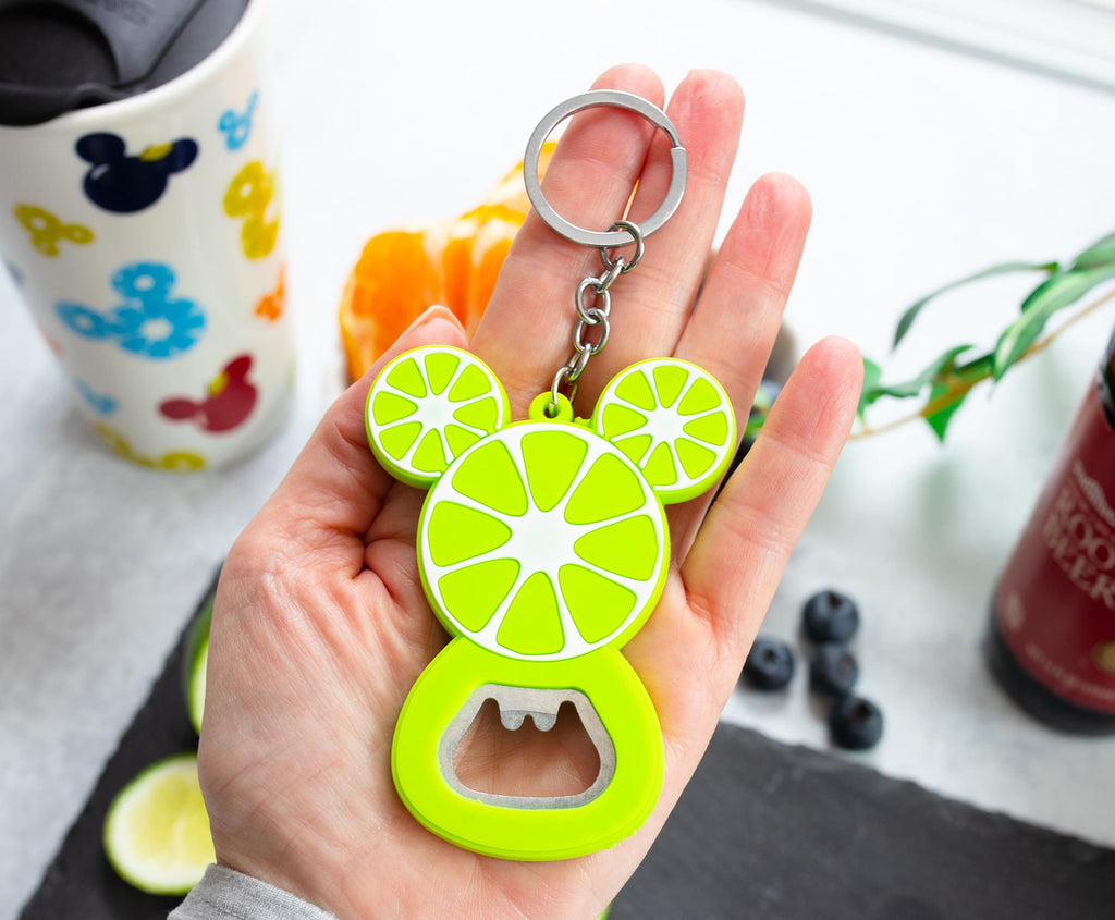 Disney Mickey Mouse Fruit Bottle Opener Keychain