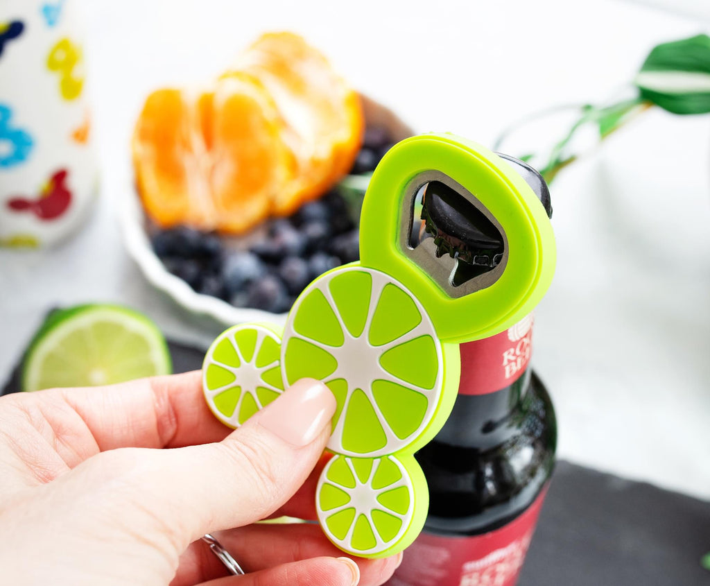 Disney Mickey Mouse Fruit Bottle Opener Keychain