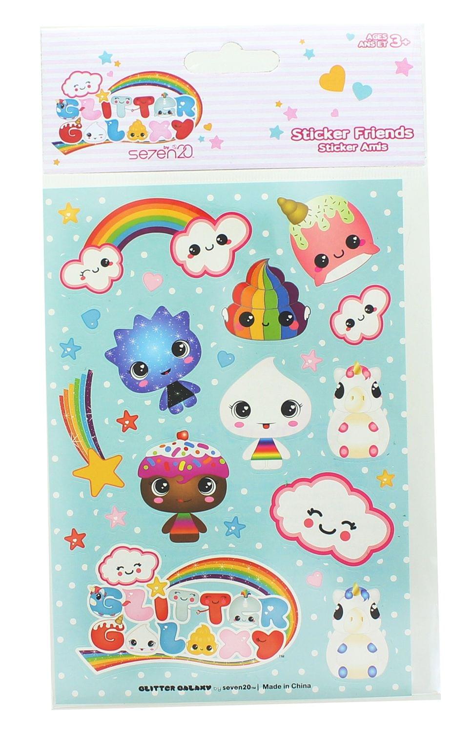 Glitter Galaxy LookSee Gift Box | Includes 6 Glitter Galaxy Themed Collectibles