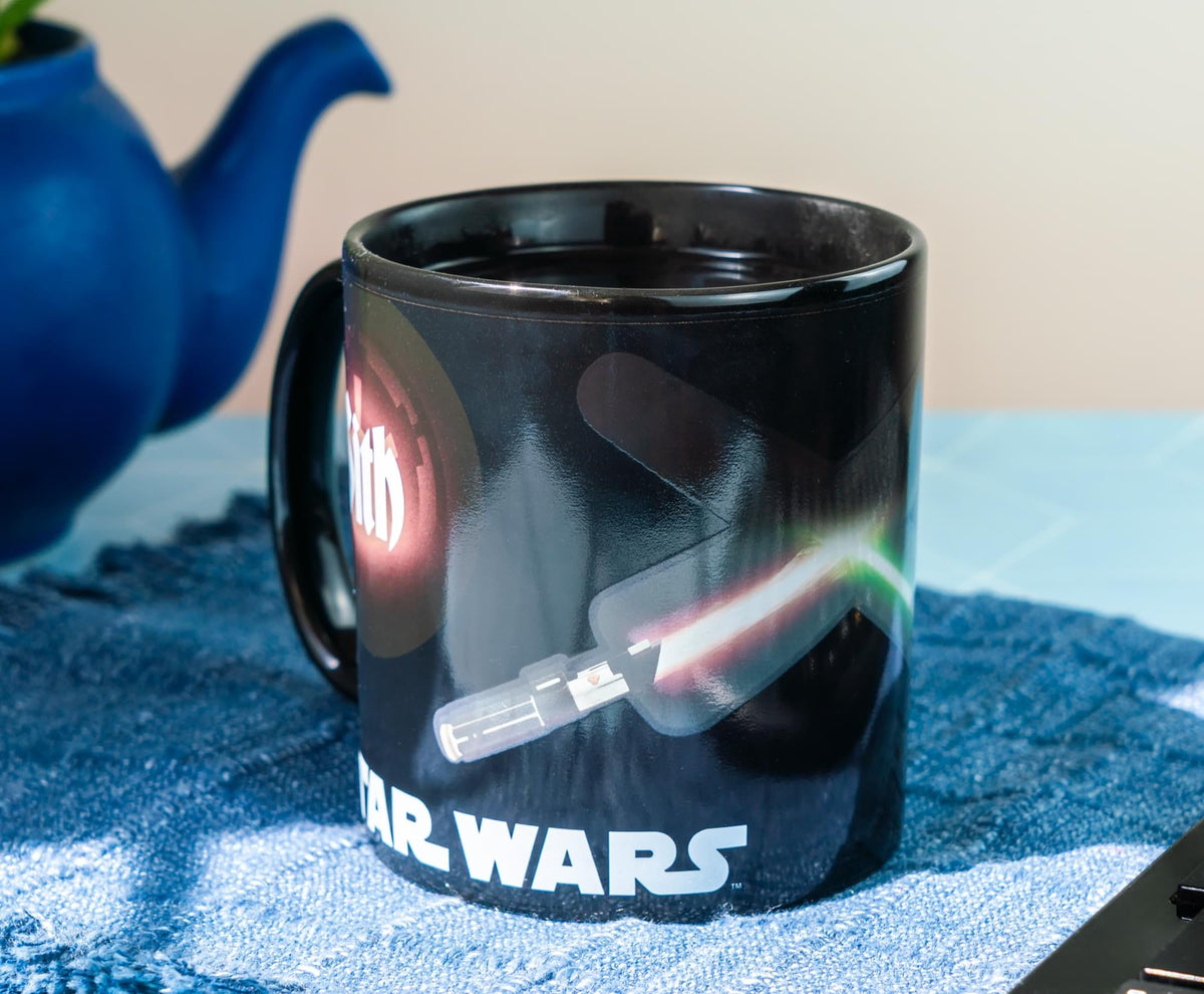 Star Wars Jedi/Sith Clash - 20oz Heat-Reveal Ceramic Mug