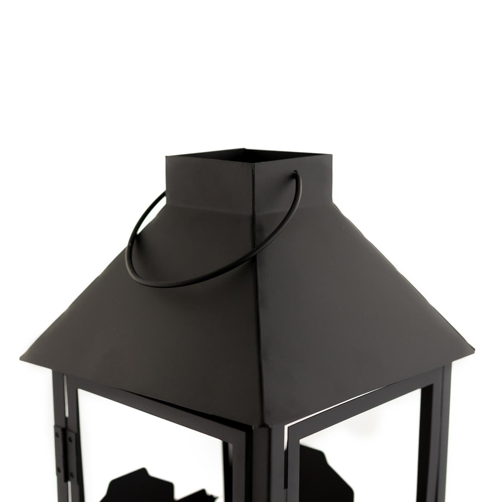 Star Wars Black Stamped Lantern | Imperial AT-AT Walker | 14 Inches Tall