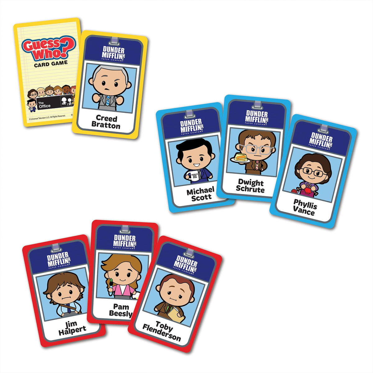 The Office Guess Who Card Game