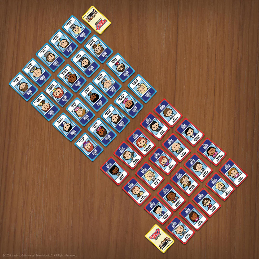 The Office Guess Who Card Game