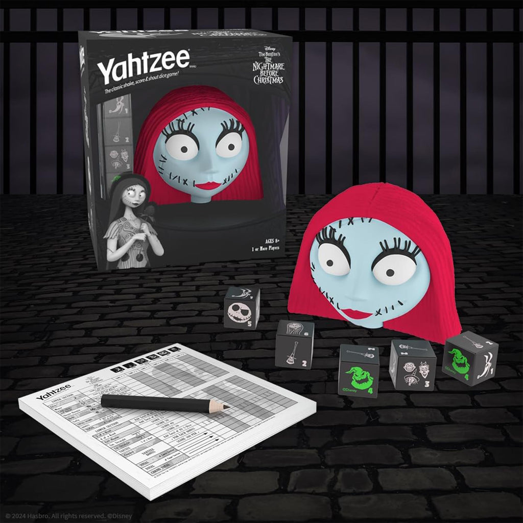 Disney The Nightmare Before Christmas Yahtzee Dice Game