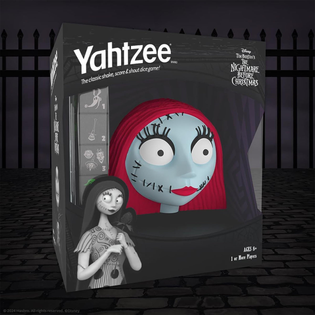 Disney The Nightmare Before Christmas Yahtzee Dice Game