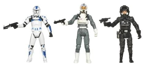 Star Wars Evolutions Pack Imperial Pilots: Epii, Epiii, Imperial Biggs