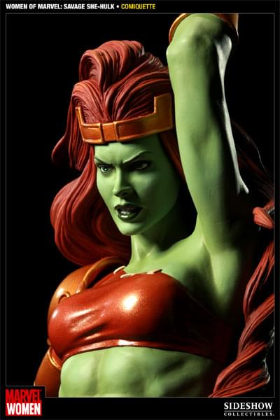 Women Of Marvel: Savage She-Hulk Polystone Comiquette Statue
